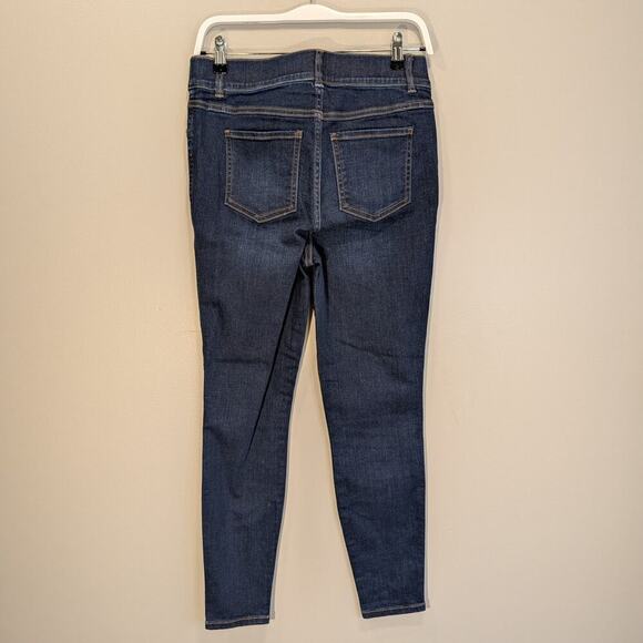 Spanx Jean-ish Ankle Denim Leggings Blue Twilight Rinse Classic - Size M - Picture 2 of 9